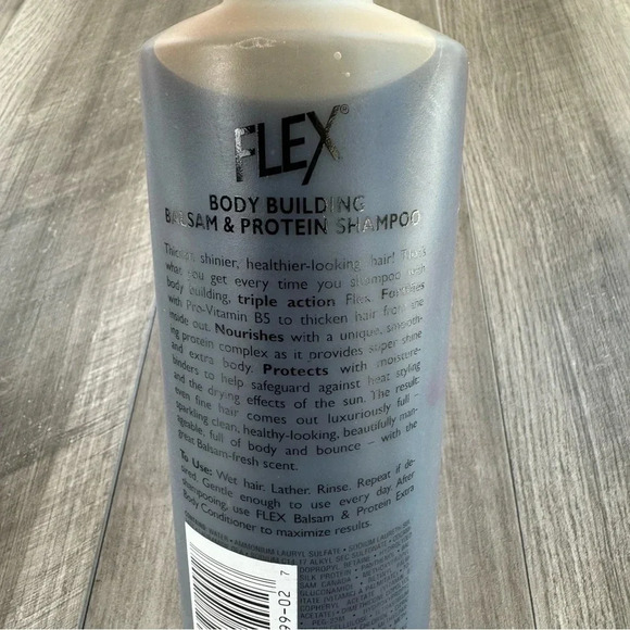 Flex Extra Body Shampoo Triple Action Rare HTF 15 oz • Vintage Revlon - Picture 3 of 4
